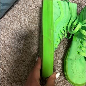 Sought after color pair of vans. Loved but, still full of life.